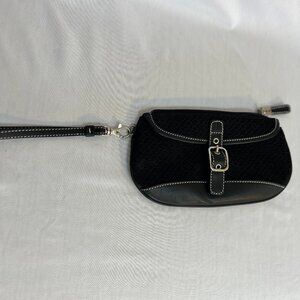 Black Talbots wrist purse